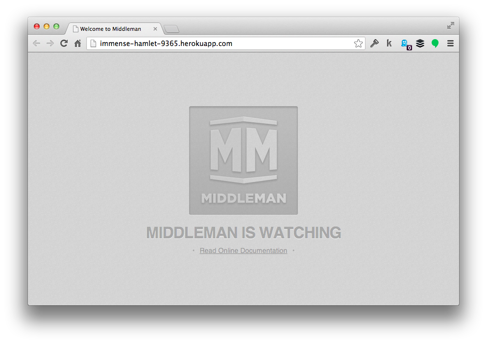 Welcome to Middleman