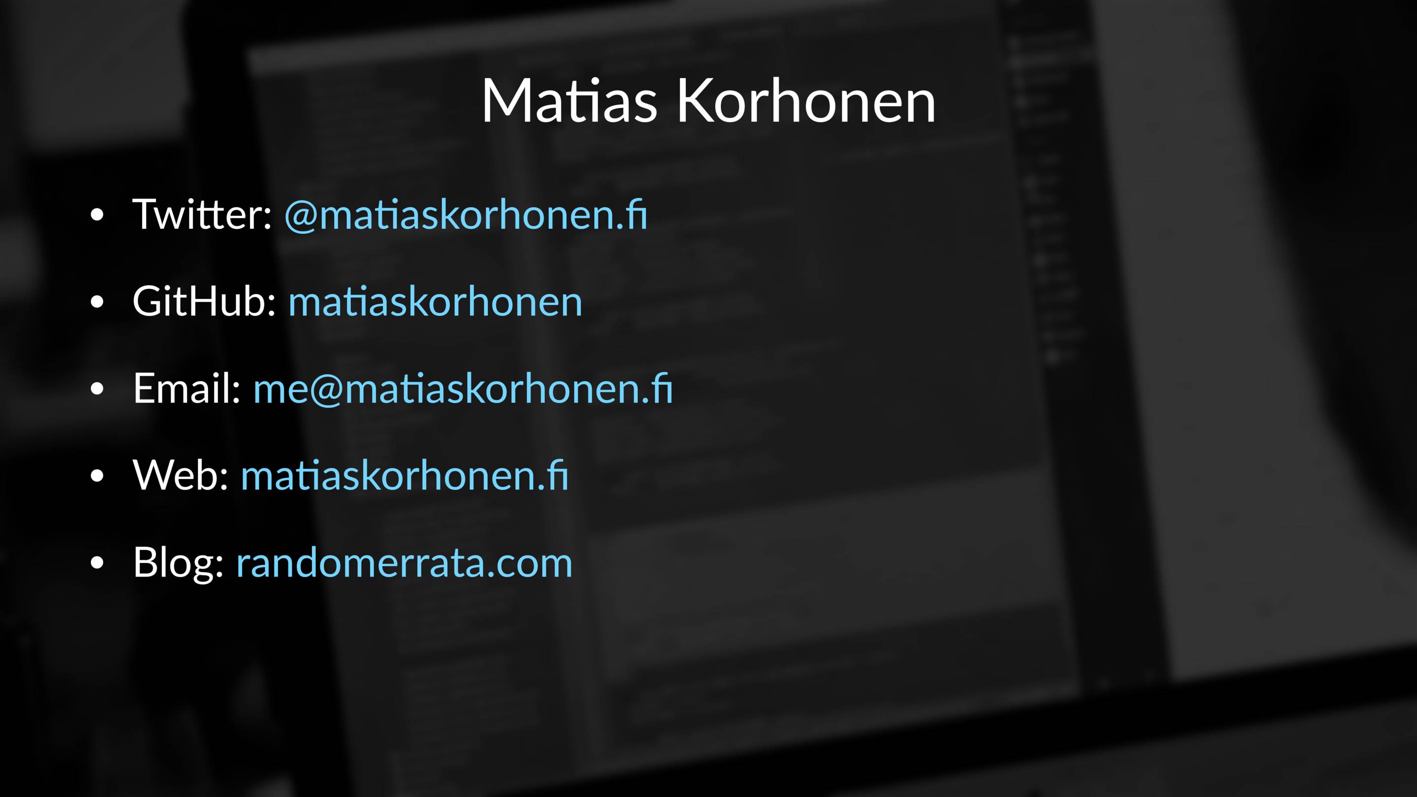 Matias Korhonen