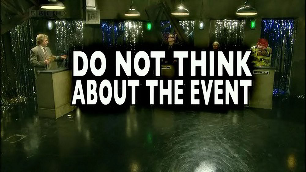 Do not think about the event