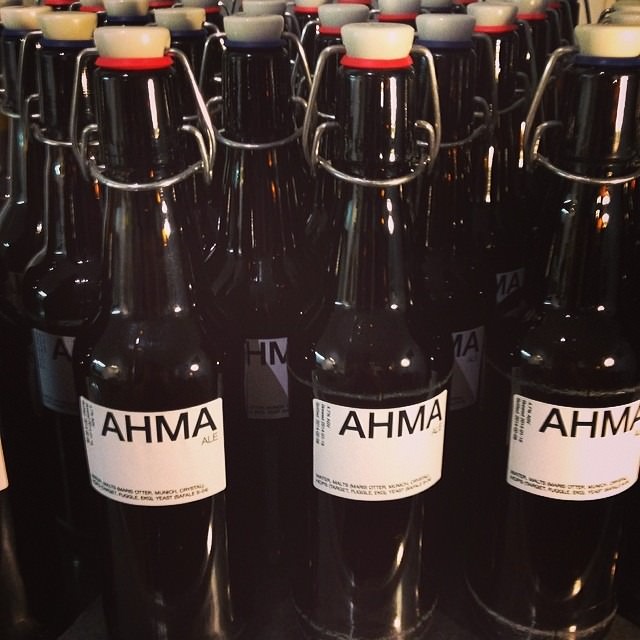 My Ahma Ale has been bottled!
